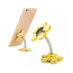 0661 Phone Holder, 360°Rotatable Phone Stand Multi-Function Double-Sided Suction Cup Mobile Phone Holder vip stand