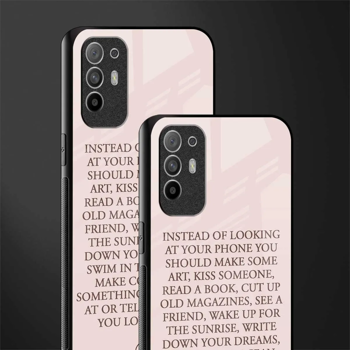 11 Things To Do Phone Case for Oppo F19 Pro Plus | Glass Case