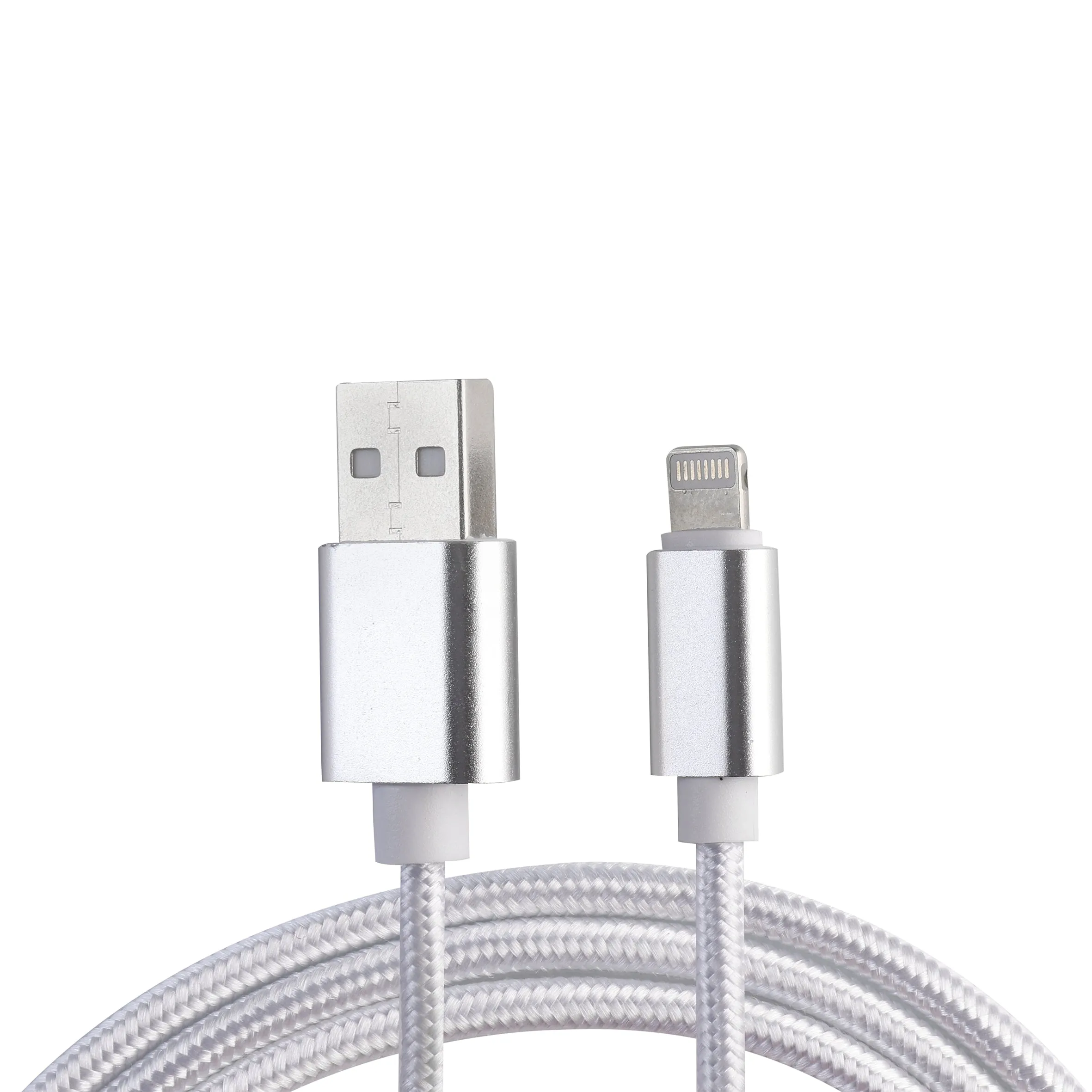 1M BRAIDED CHARGING CABLE - USB TO LIGHTNING