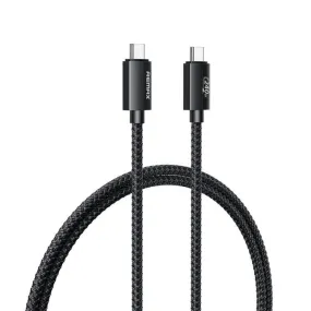 240W High-Speed USB Type-C Charging and Data Transfer Cable - 1 Meter Length