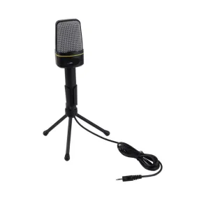 3.5mm Wired Studio Capacitive Plug and Play Microphone SF-920 For Computer Wholeslae