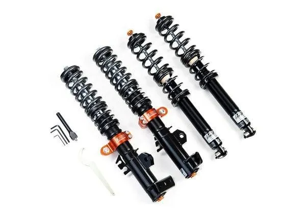 AST Suspension 5100 Series 1-Way Coilovers (True Rear - Front and Rear Top Mounts Not Included) ACU-B1106S - 2001-2005 BMW 318d Sedan-Touring-Coupe-Convertible (E46)