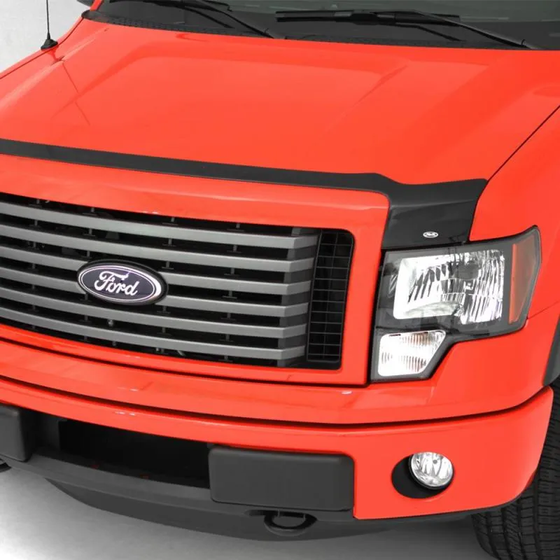 AVS 15-18 Chevy Silverado 2500 (No Induct Hood) Aeroskin Low Profile Acrylic Hood Shield - Smoke