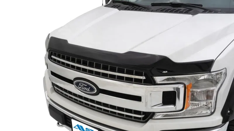 AVS 17-18 Chevy Silverado 2500 Aeroskin Low Profile Acrylic Hood Shield - Smoke