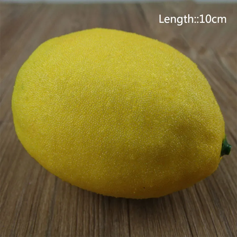 Babymoon Artificial 5 Lemons & 10 Lemon's Slices | Decorative Add-ons | Photography Props | Set of 15