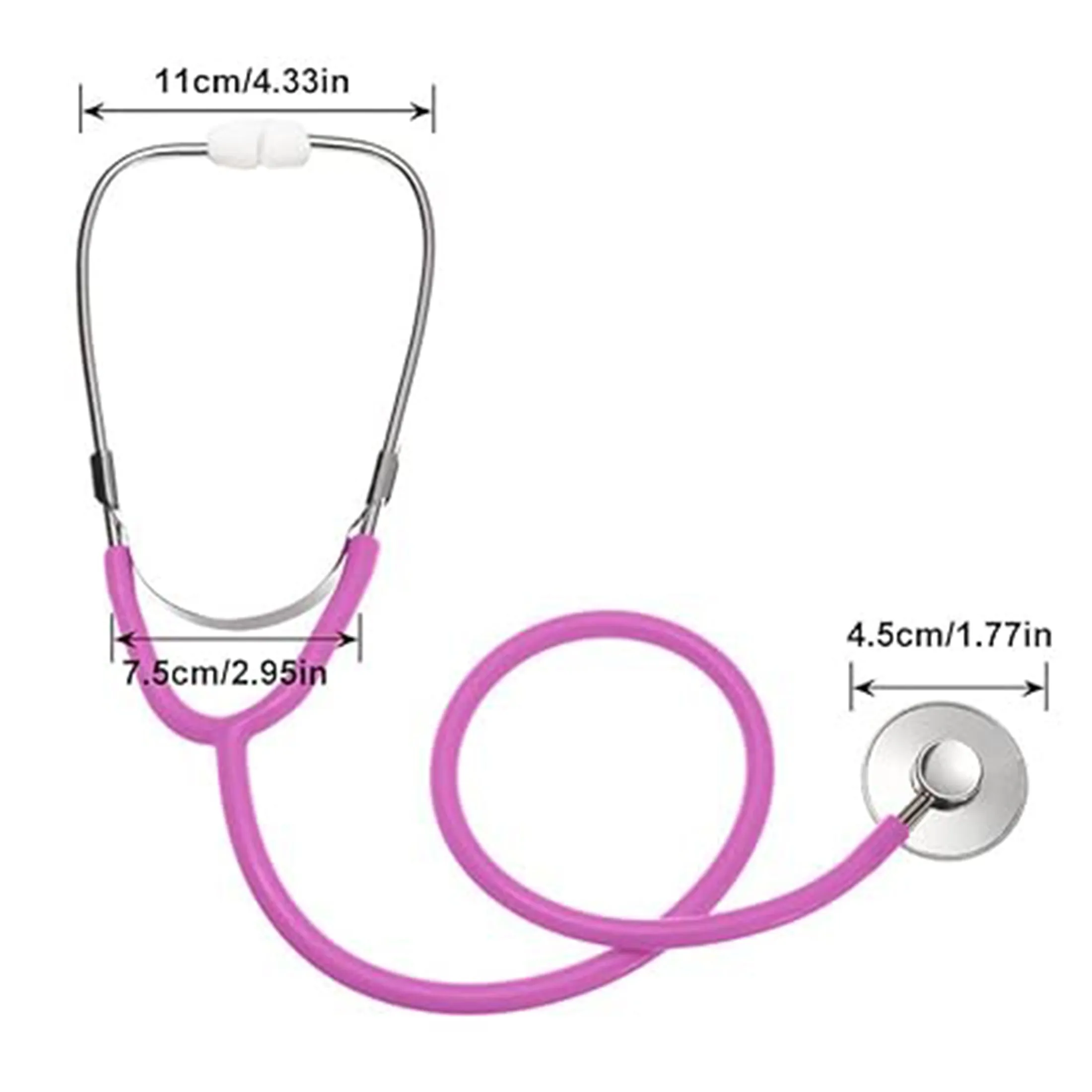 Babymoon Doctor's Stethoscope | Decorative Add-ons | Baby Photography Props | Pink