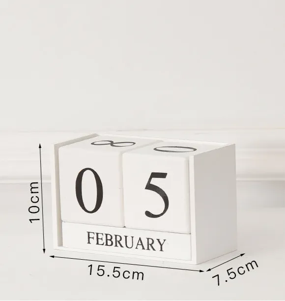 Babymoon Milestone Timeline Wooden Calendar Blocks | Add-ons | Baby Photoshoot Props|  White