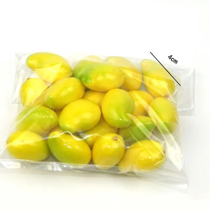 Babymoon Plastic Artificial Lemon's | Decorative Add-ons | Photography Props | Set of 20