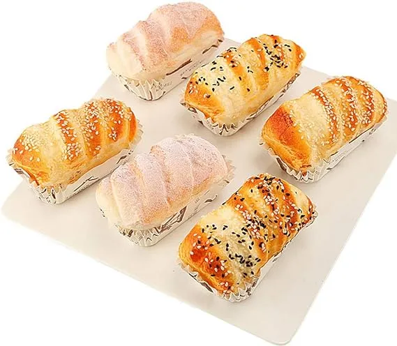 Babymoon Soft Artificial Bread Loaf | Decorative Add-ons | Photography Props | Set of 6pc