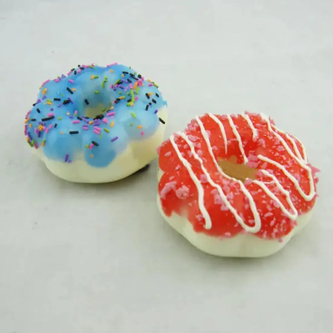 Babymoon Soft Artificial Simulation Donuts | Decorative Add-ons | Photography Props | Set of 6