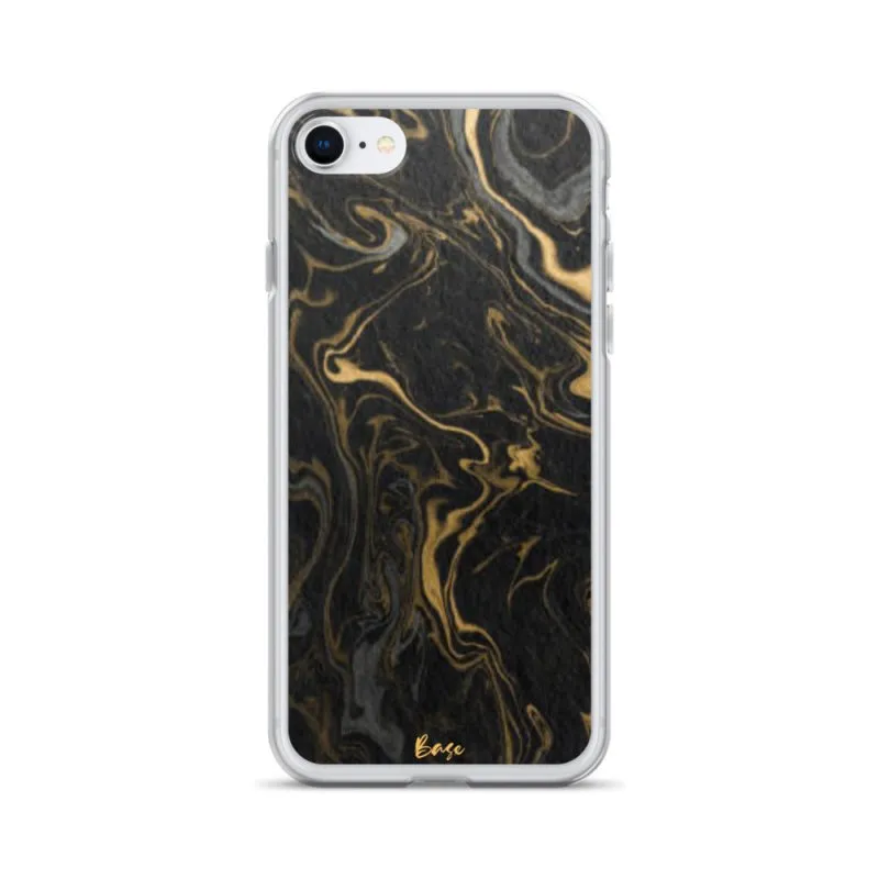 Base Apparel iPhone Case - Black Marble