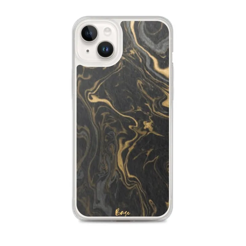 Base Apparel iPhone Case - Black Marble