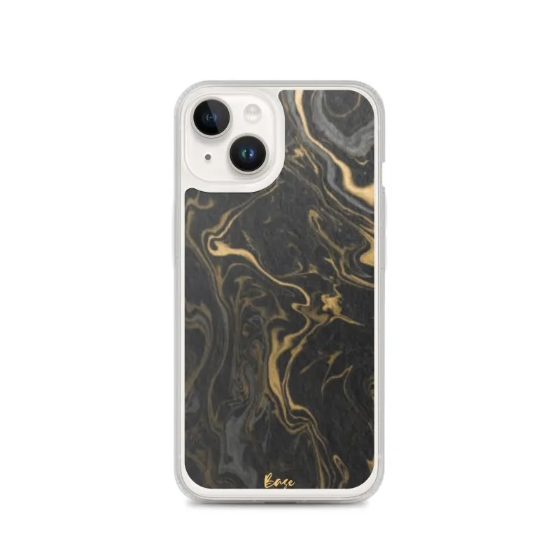 Base Apparel iPhone Case - Black Marble