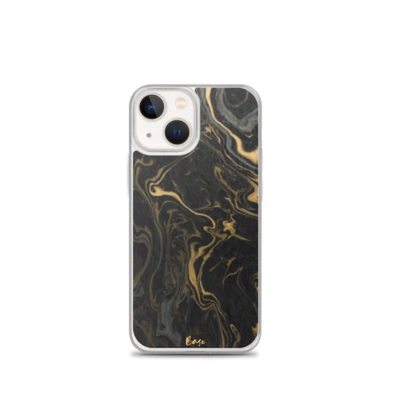 Base Apparel iPhone Case - Black Marble