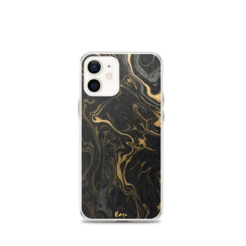 Base Apparel iPhone Case - Black Marble