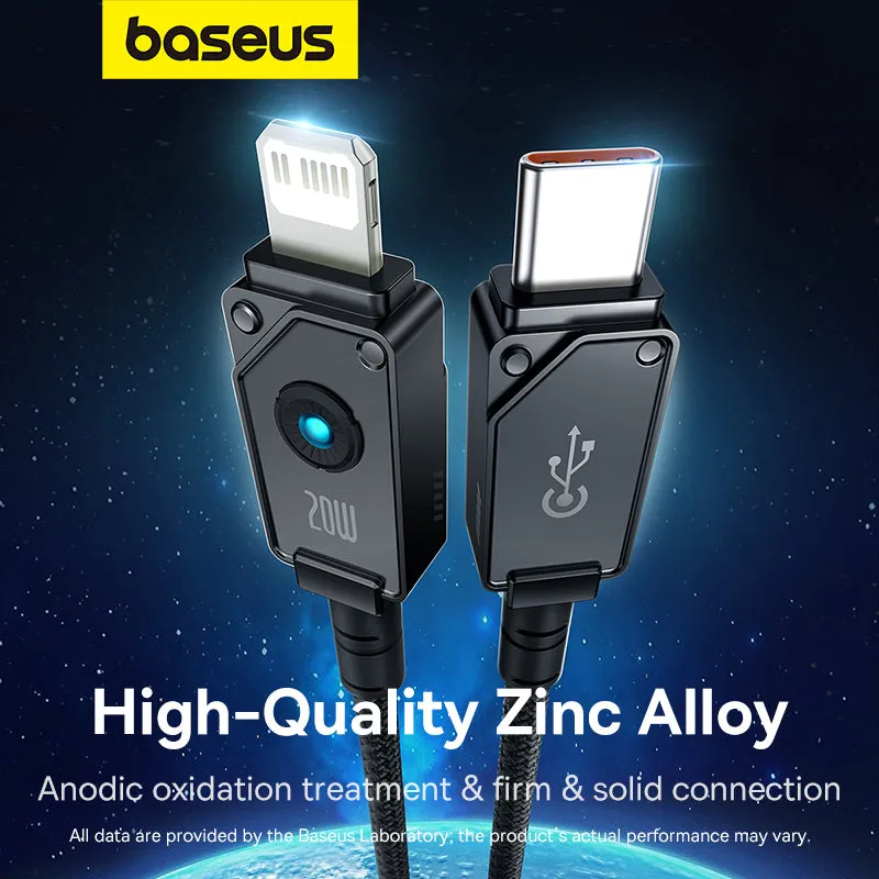 Baseus Cable Premium Unbreakable Series Fast Charging Data Cable Type-C to Lightning For Iphone 11 12 13 14 15 Series 20W P10355803111-00