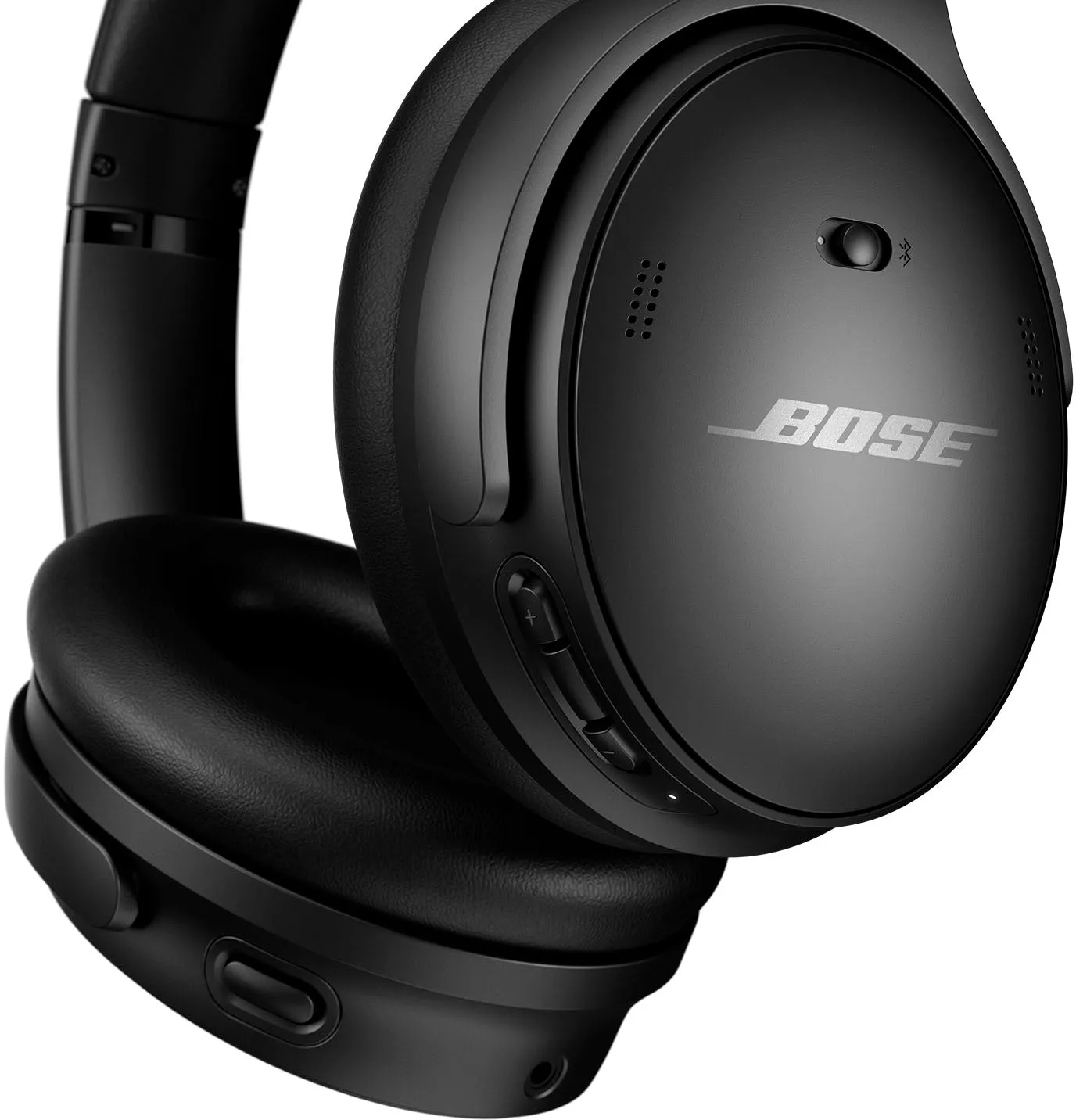 Bose - QuietComfort 45 Wireless Noise Cancelling Over-the-Ear Headphones - Triple Black