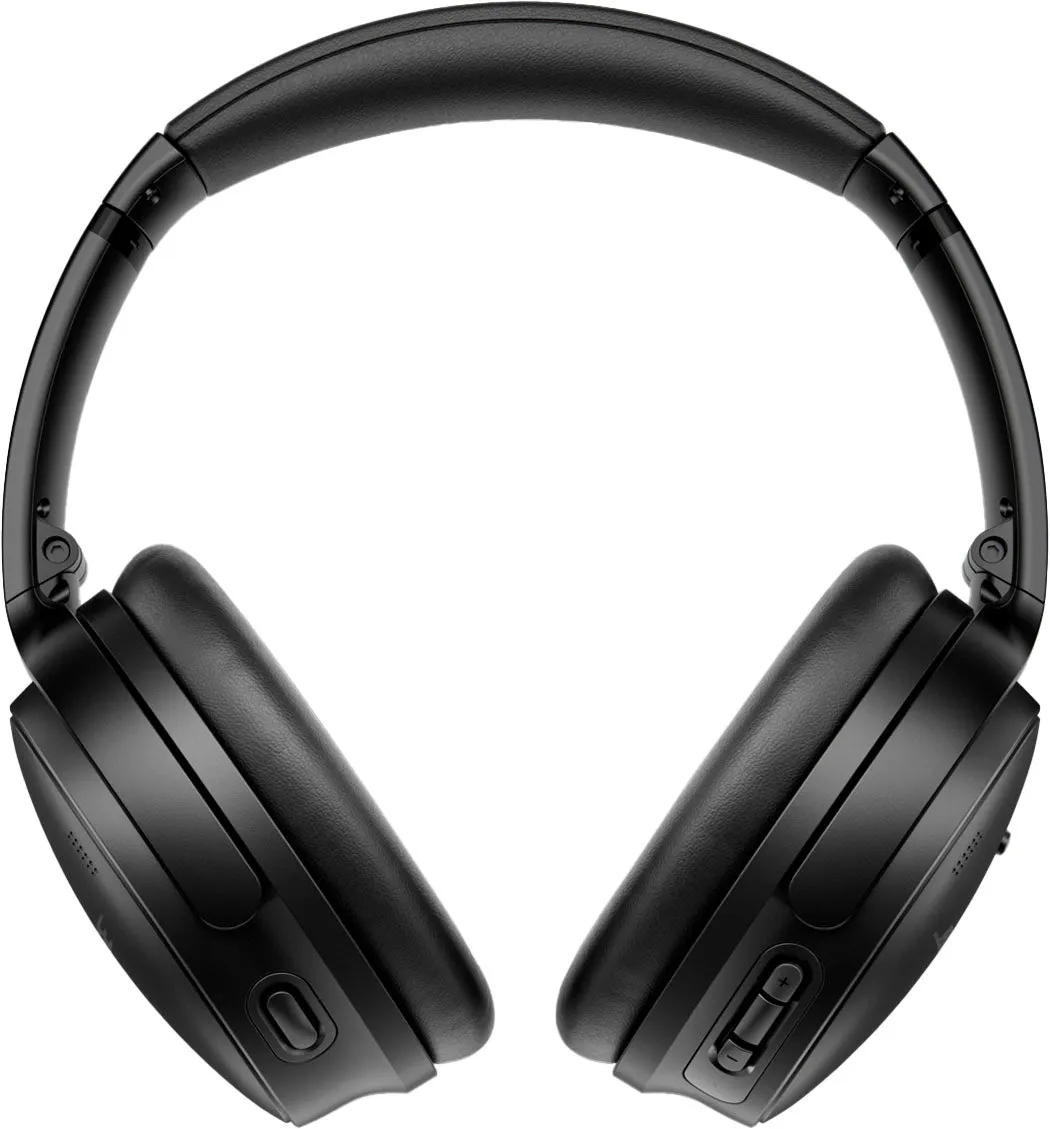 Bose - QuietComfort 45 Wireless Noise Cancelling Over-the-Ear Headphones - Triple Black