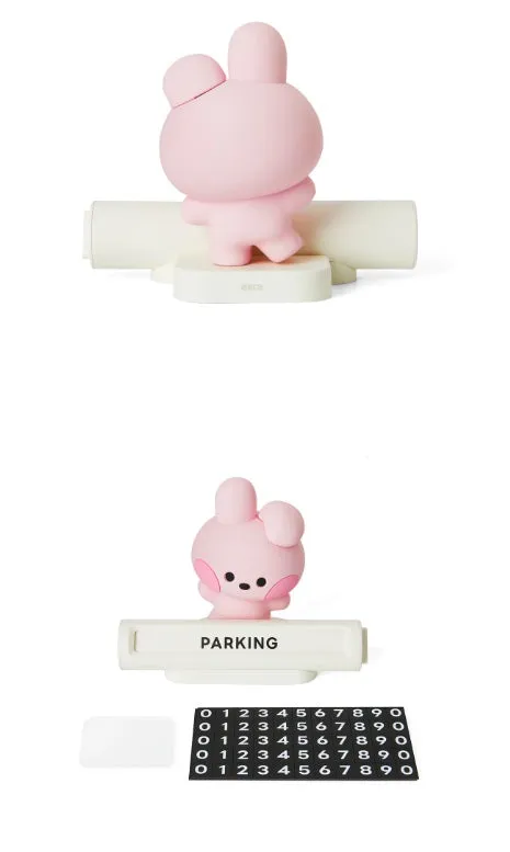 BT21 MININI CAR FIGURE PHONE NUMBER PLATE