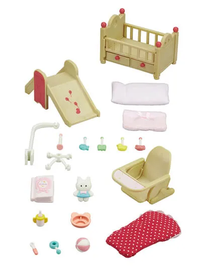 Calico Critters Baby Nursery Set