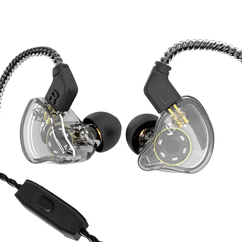 【CCZ Melody】Best IEM Earbud Earphones for Music Quality 1DD   1BA Hybrid In Ear Headphone HiFi Bass Earphones