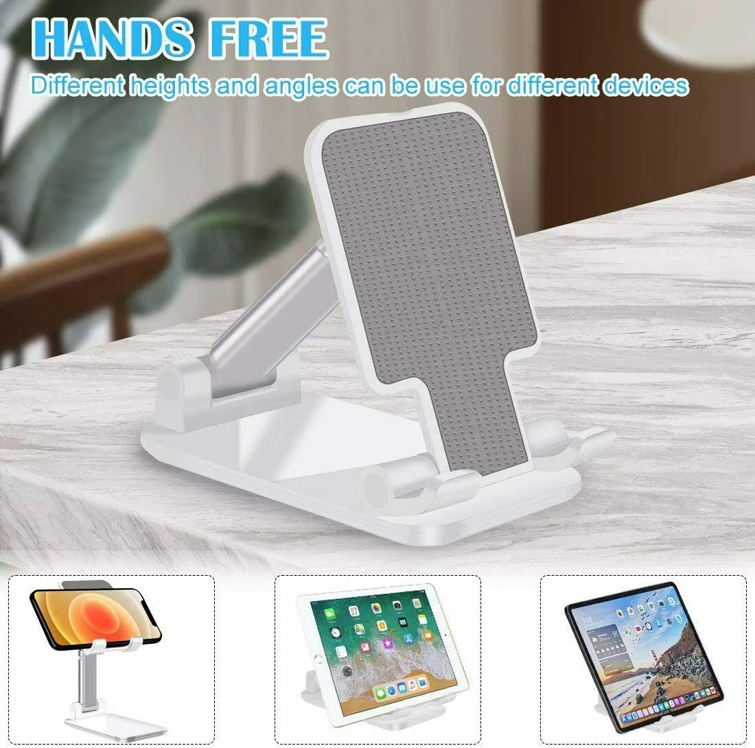 Cell Phone Tablet Stand Desktop Holder Table Cell Foldable Adjustable and mounted