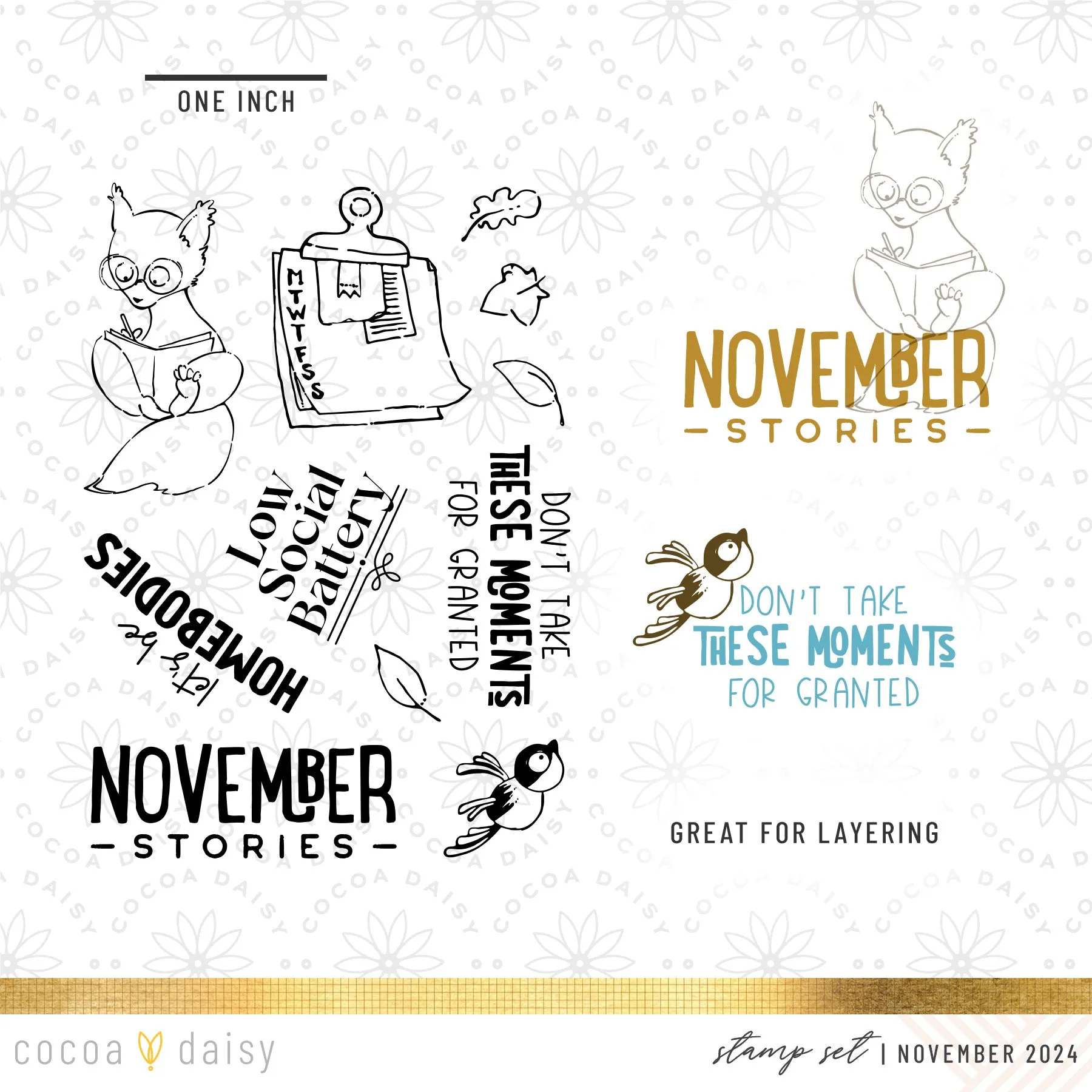 Chapters Scrapbooking Kit - No Add Ons - November 2024