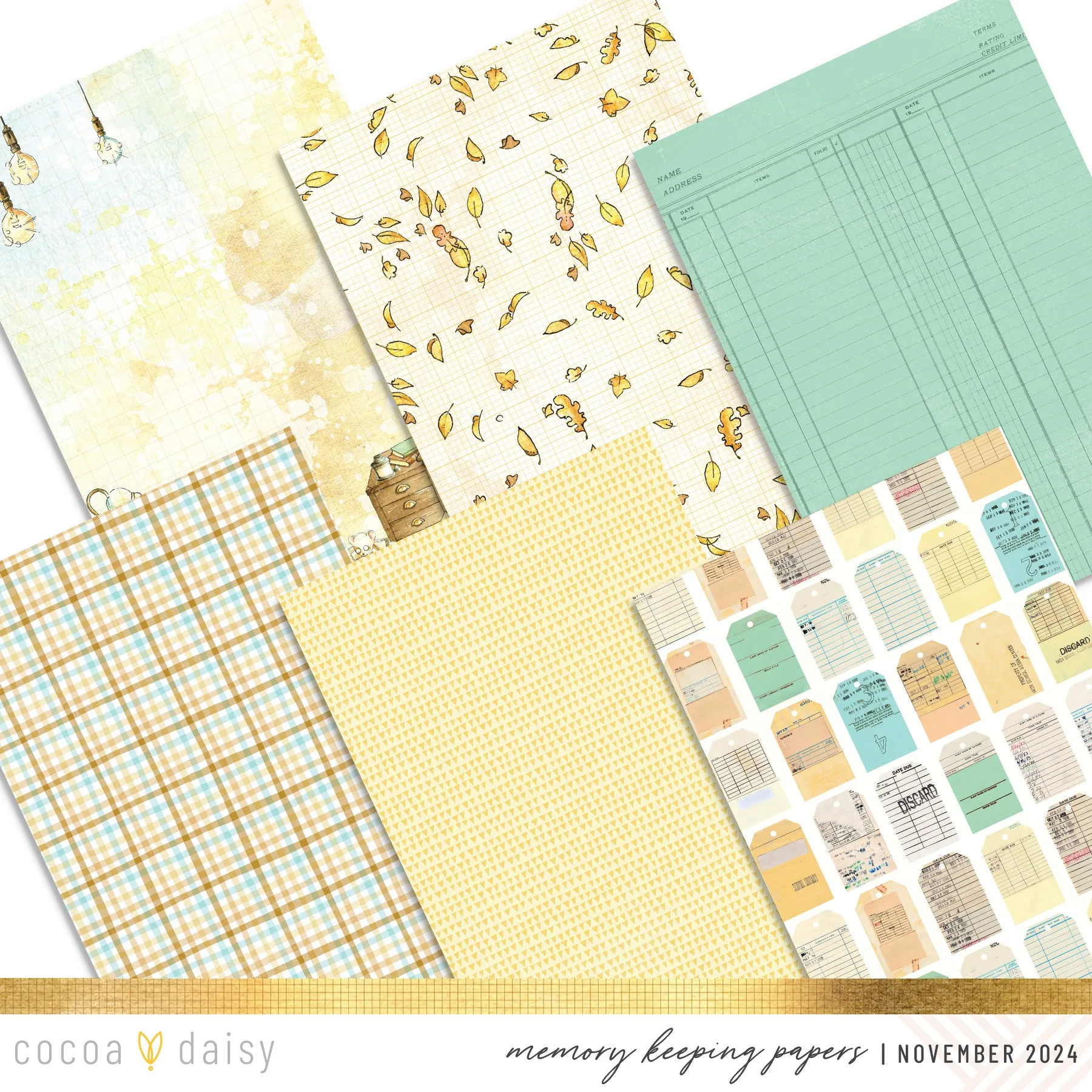 Chapters Scrapbooking Kit - No Add Ons - November 2024