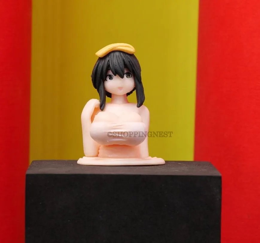 Chest Shaking Girl Kanako Car Dashboard, Collectables Action  figure | 5.6 cms |