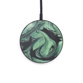 Circle ResinArt Wireless Charger - Nelia (Dark Green, 606955)