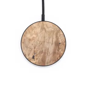 Circle Wood Resin Wireless Charger - Dante (Wood Burl, 671288)