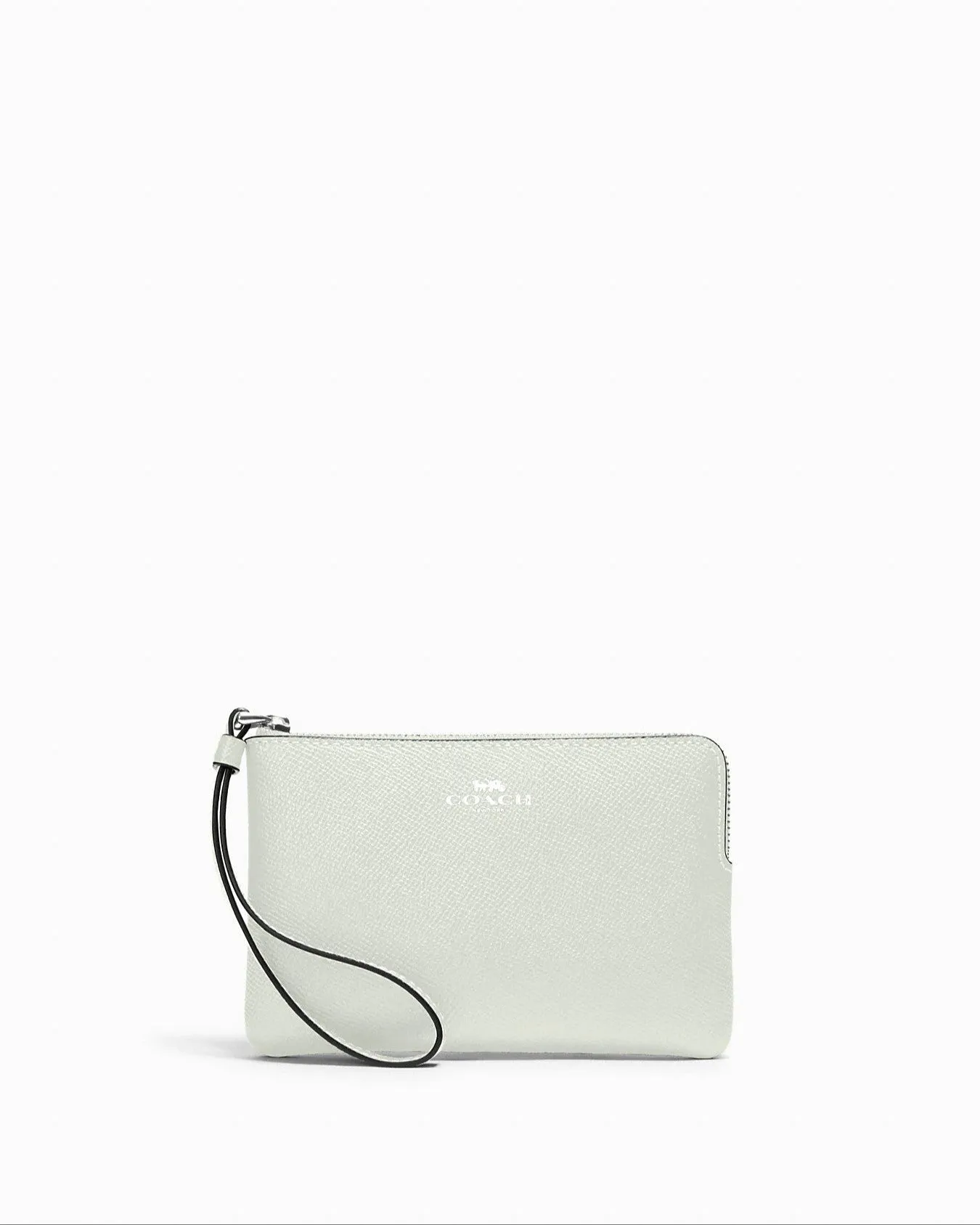 Coach Corner Zip Wristlet