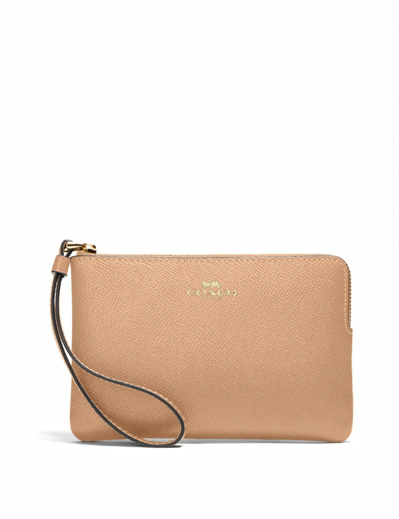 Coach Corner Zip Wristlet