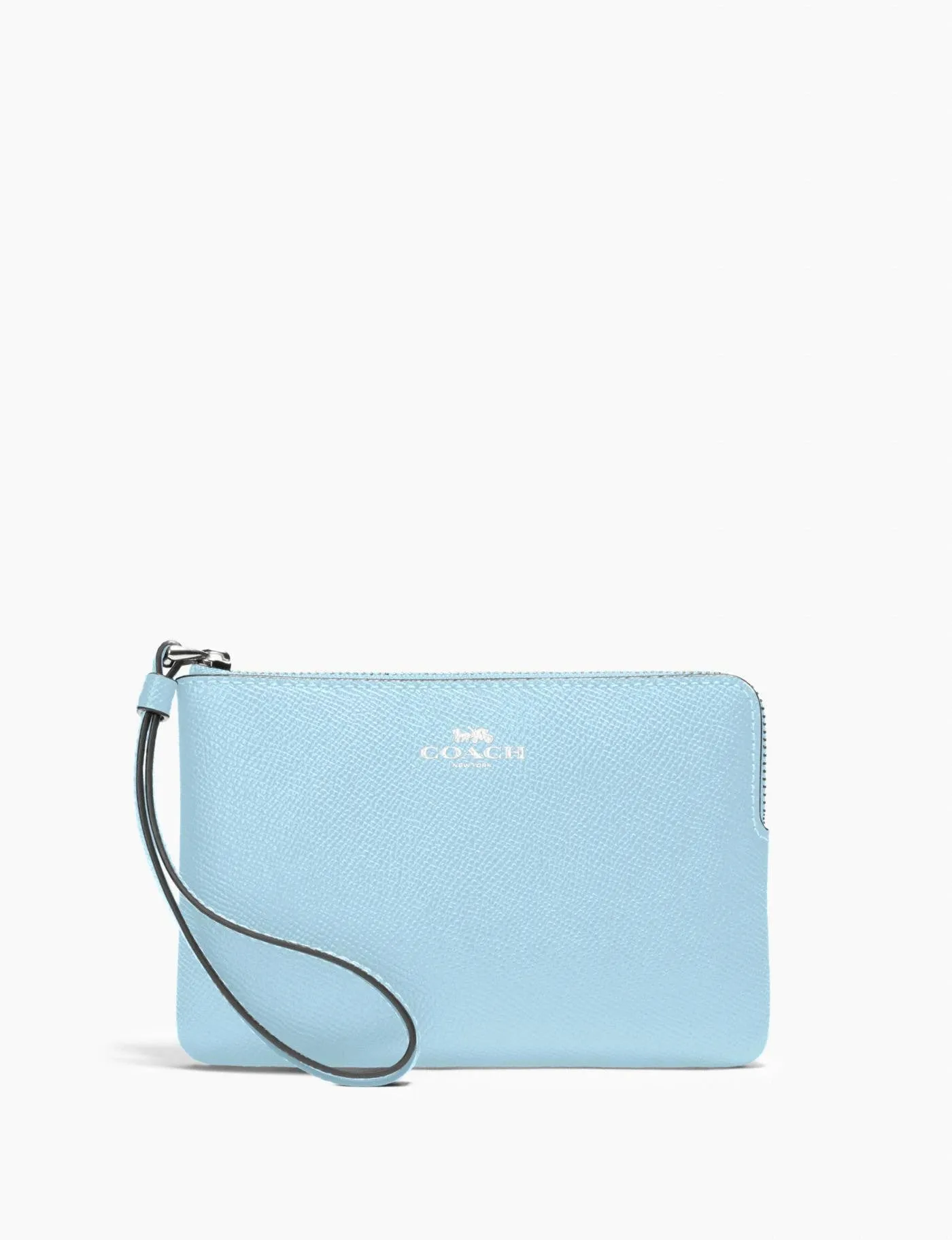 Coach Corner Zip Wristlet