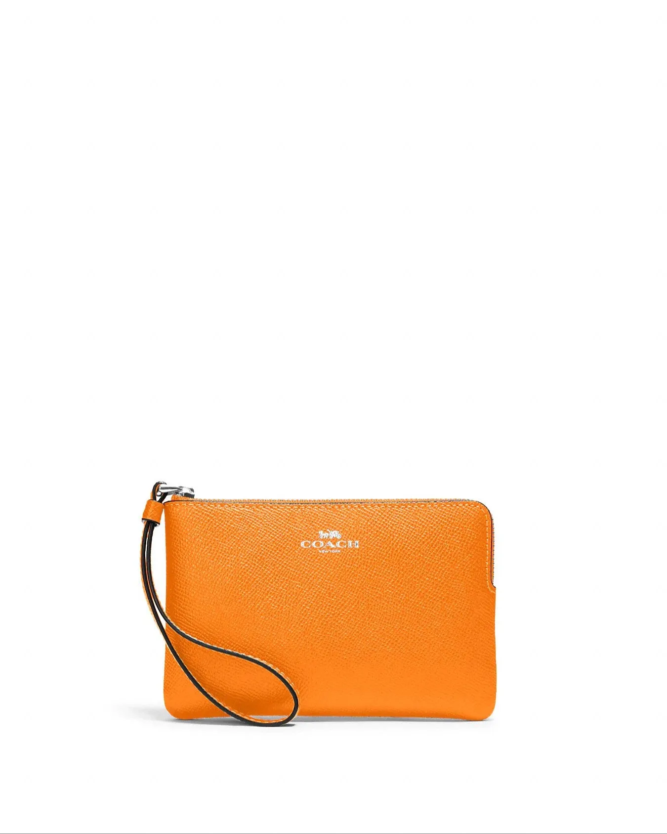 Coach Corner Zip Wristlet