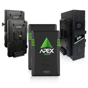 Core Apex 360HV 2 Battery Starter Kit with Charger and 2 Plates