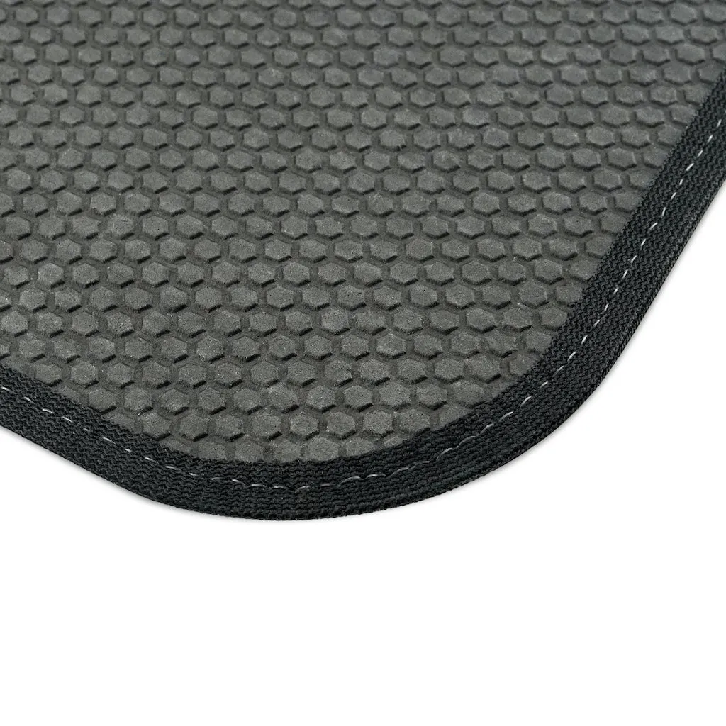 Crowgodshi Car Mats (2x Rear), GREEN