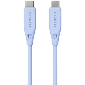 Cygnett Charge & Connect USB-C to USB-C 2.0 Cable V2 1.2m (Blue)