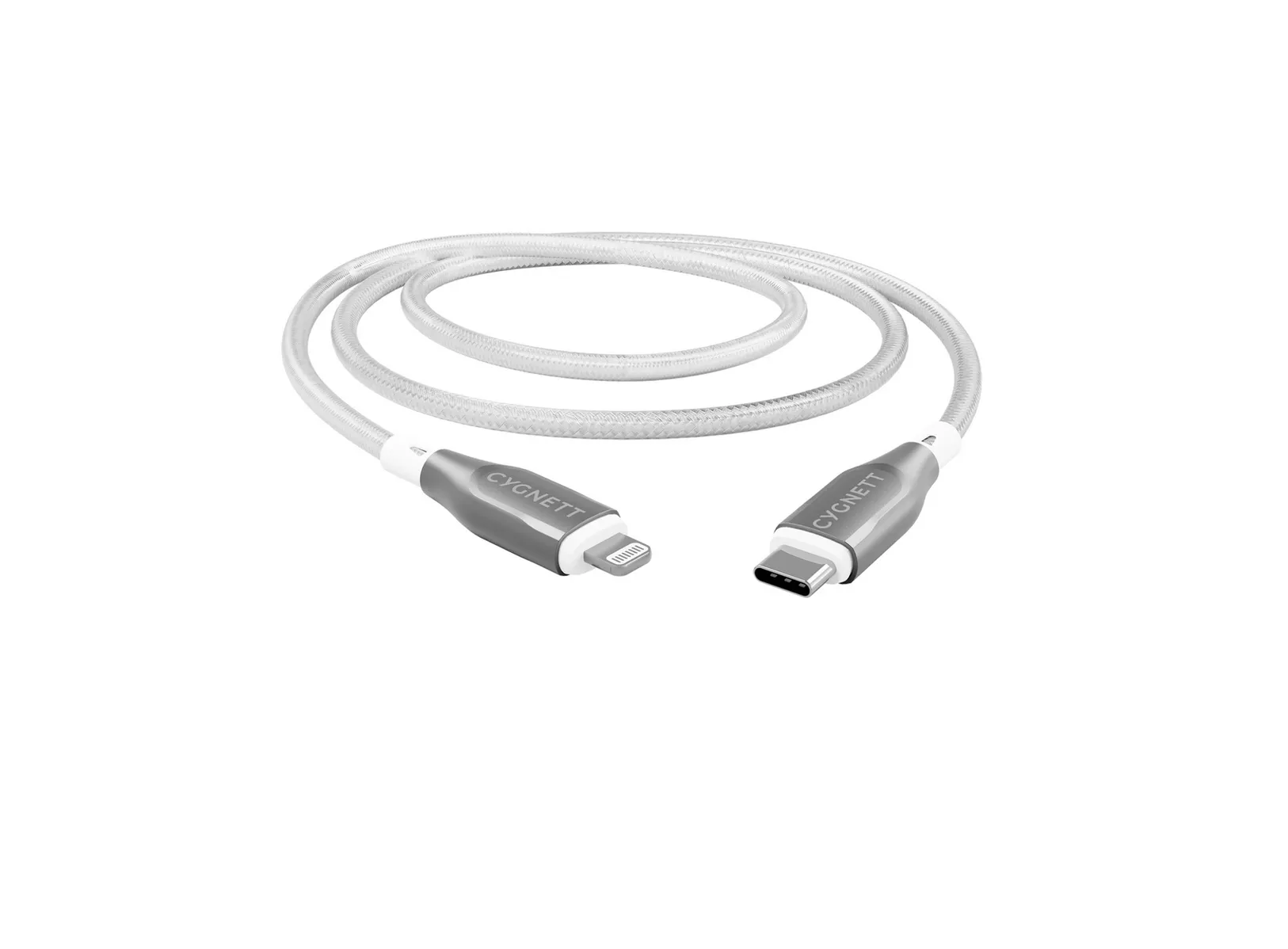 Cygnette Cable Armoured Lightning to USB-C 1m