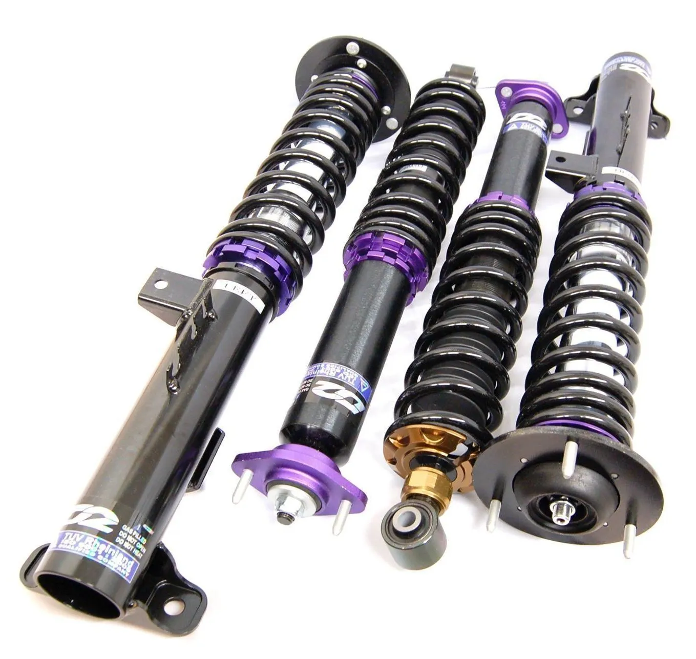 D2 Racing RS Coilovers Scion tC (2005-2010) w/ Front Camber Plates