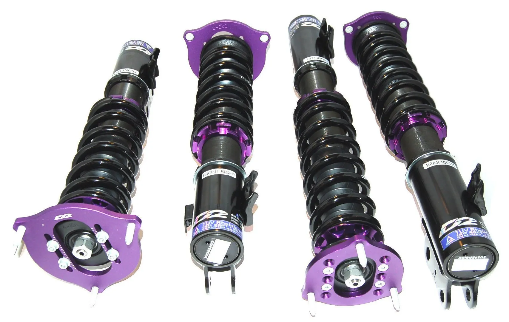 D2 Racing RS Coilovers Scion tC (2005-2010) w/ Front Camber Plates