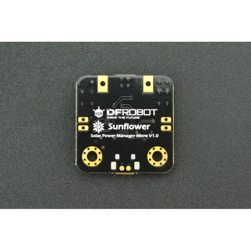 DFRobot マイクロソーラーパワーマネージャー/充電器、安定化出力付き (ソーラーパネル入力: 1~3V、70mA)