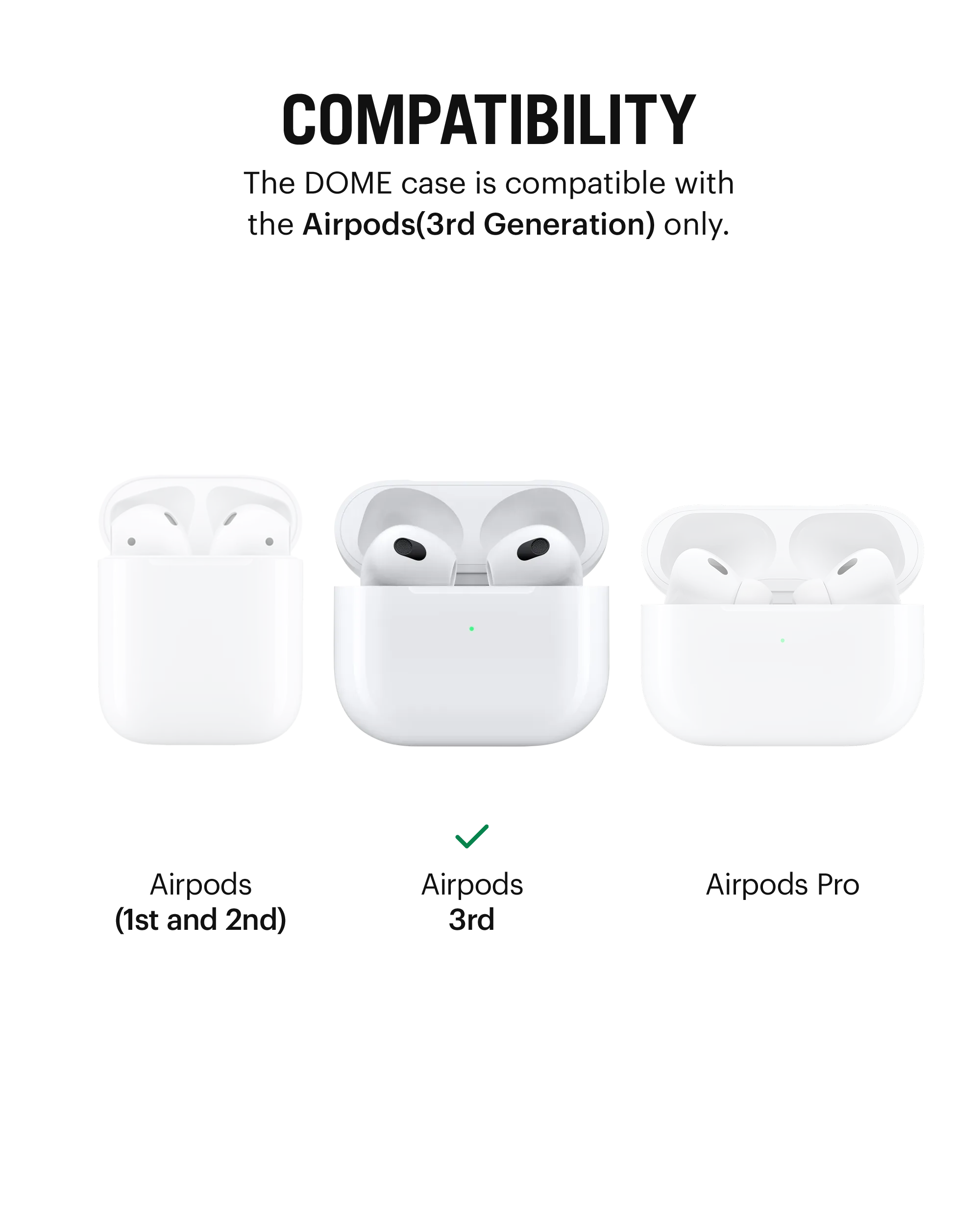 Dome AirPods 3 Case Cover