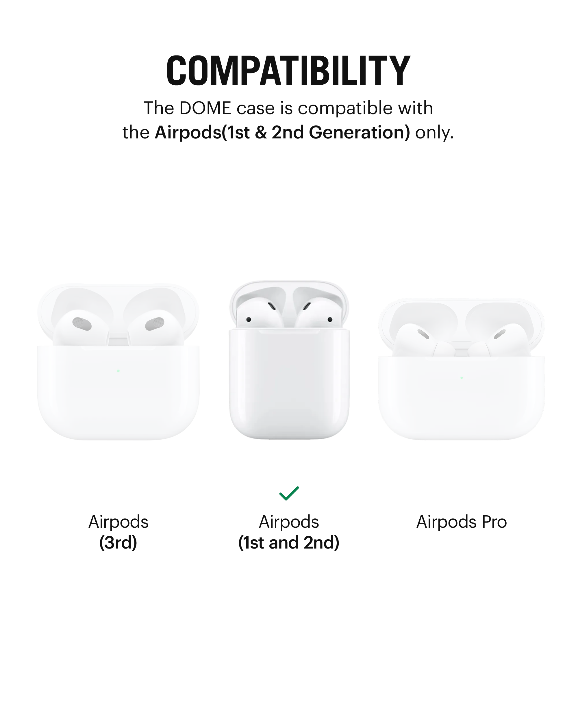 Dome AirPods Case Cover