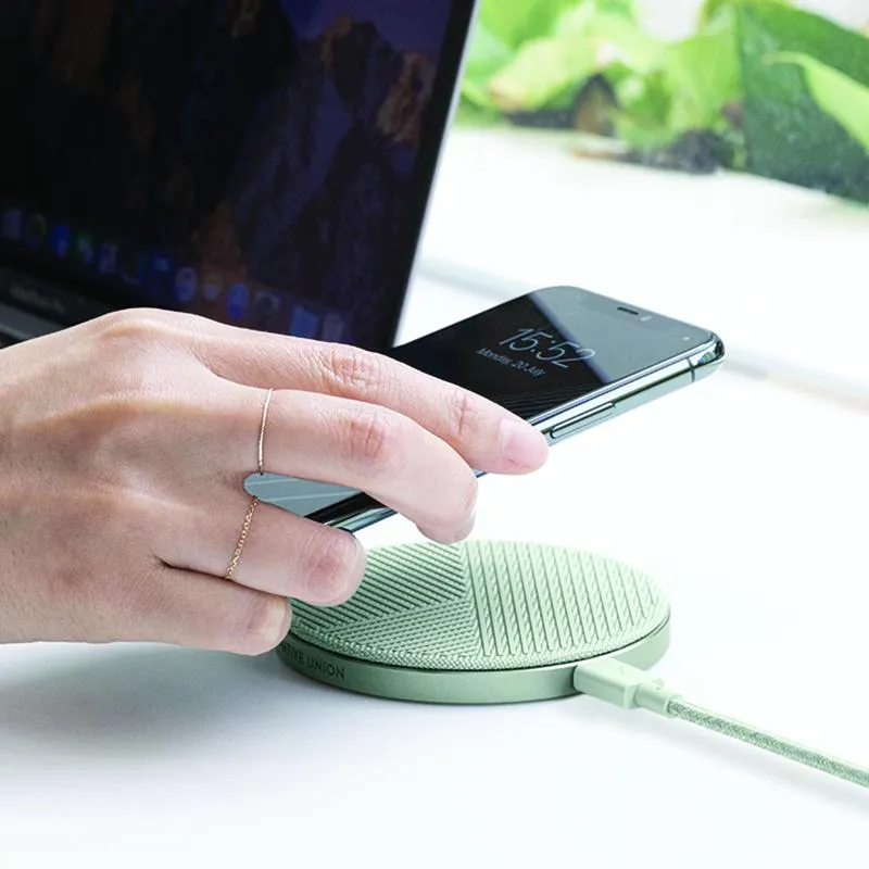 Drop Wireless Charge Fabric (Sage)