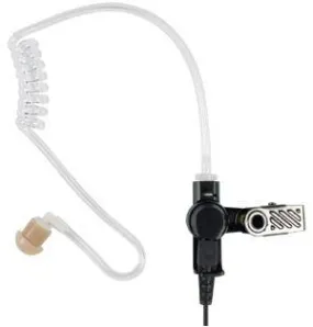 EH-1013X, Earphone Kit, w/ Acoustic Tube, 3.5mm Threaded, Black