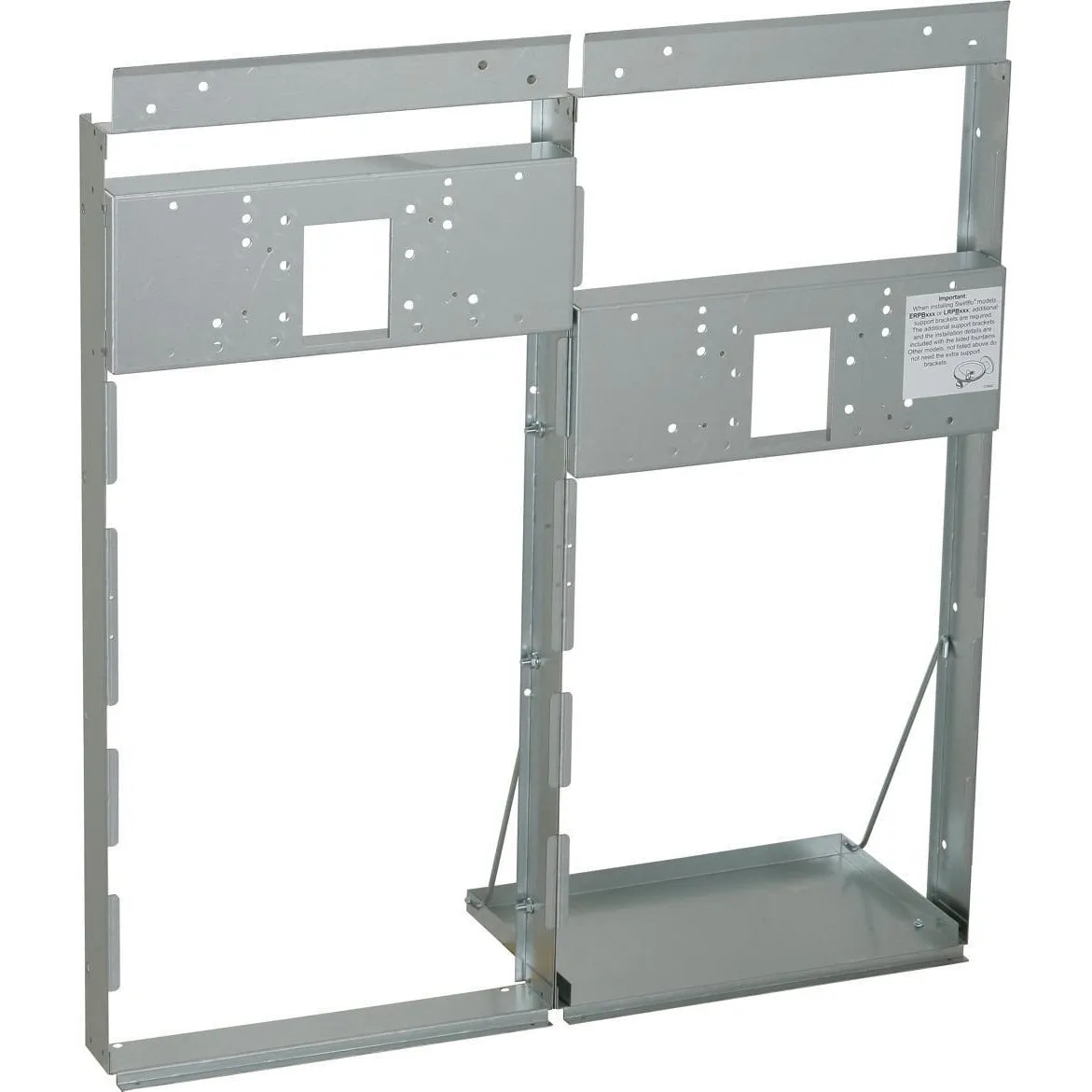 Elkay MF200 | Bi-level Mounting Frame | For use with ENOB; ERFP; ERO, ERPB; LNTE; LRPB units