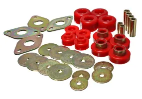 Energy Suspension Body Mount Bushing Set Toyota Tacoma (05-13) Red or Black