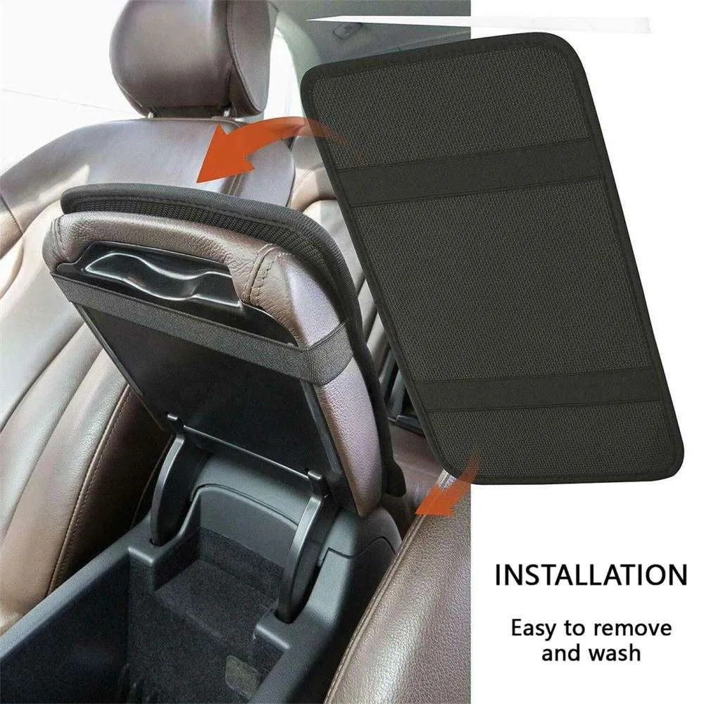 Fear Ye Not Seat Box Cover, Jesus Christ Car Center Console Cover, Christian Car Interior Accessories