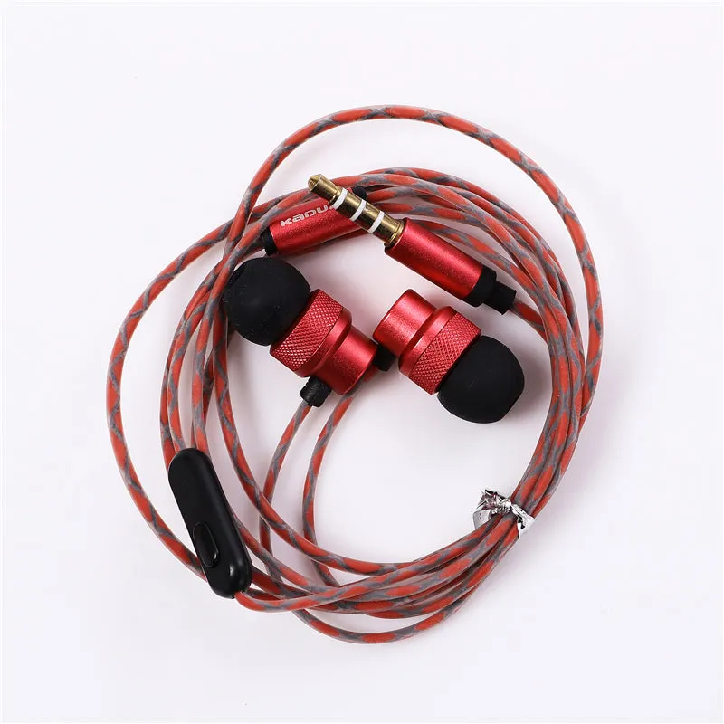 FTS In-Ear Wired Earphones (Red) [K1]